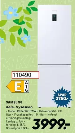 Kele-fryssekab RB34C671EWW