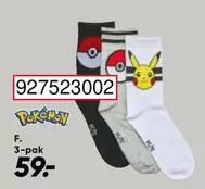 Pokemon - F. 3-pak 927523002