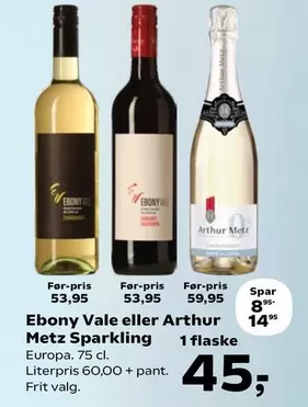 Ebony Vale eller Arthur Metz Sparkling