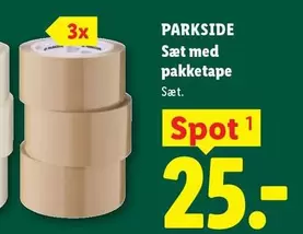 Sæt med pakketape