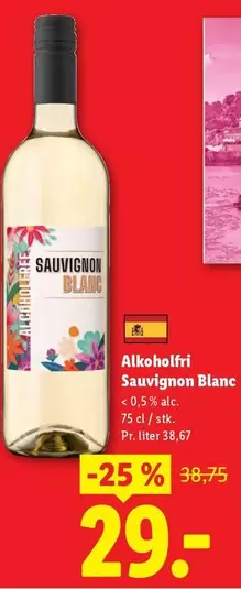 Alkoholfri Sauvignon Blanc
