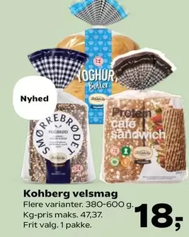 Yoghurt boller, Protein café sandwich