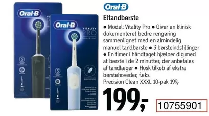 Oral B - Eltandbørste