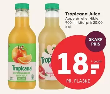 Orange - Juice Appelsin eller Æble