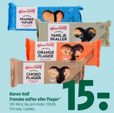 Karen - Franske vafler eller flager