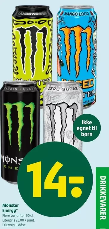 Monster -  Energy