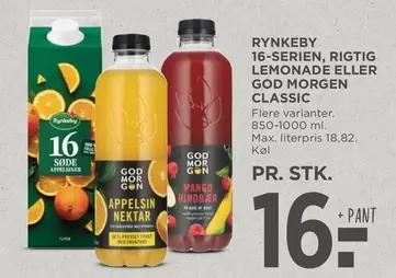 16-serien, rigtig lemonade eller god morgen classic
