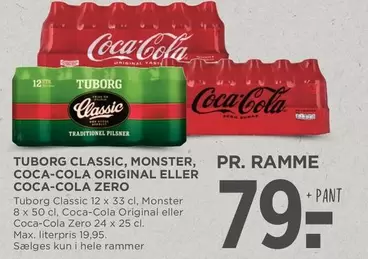 Coca Cola - CLASSIC, MONSTER, ORIGINAL ELLER ZERO