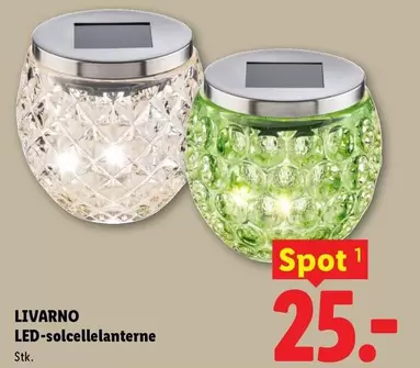 LED-solcellelanterne