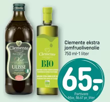 Bio - Ekstra Jomfruolivenolie