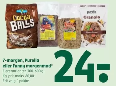 Granola - 7-morgen, eller Funny morgenmad