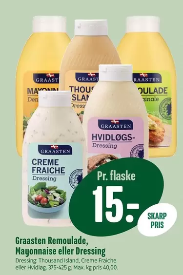 Den - Remoulade, Mayonnaise eller Dressing