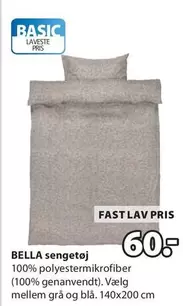 BELLA sengetøj 100% polyestermikrofiber
