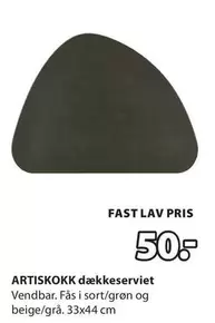 ARTISKOKK dækkeserviet