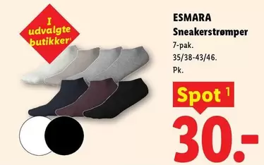 Sneakerstrømper
