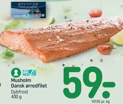 Dansk ørredfilet