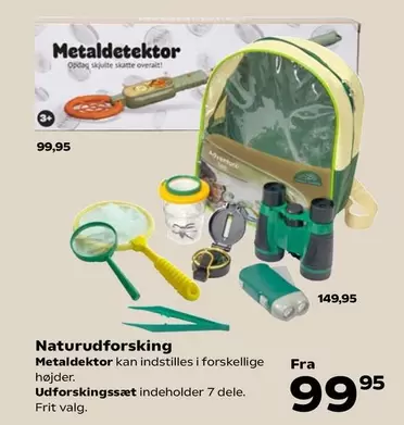 Naturudforskning Metalldetektor