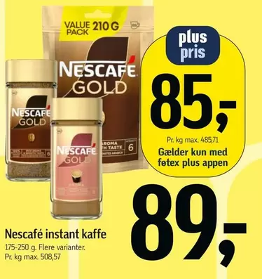 Nescafé instant kaffe