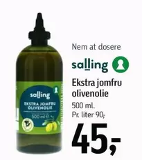 Ekstra jomfru olivenolie