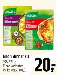 Knorr dinner kit