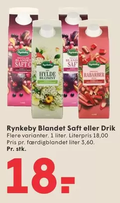 Blandet Saft eller Drik