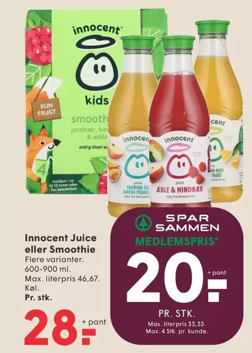 Juice eller Smoothie