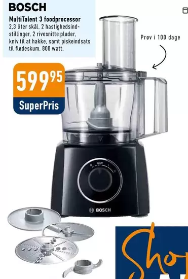 Bosch - MultiTalent 3 foodprocessor