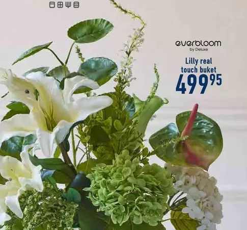 Lilly real touch buket