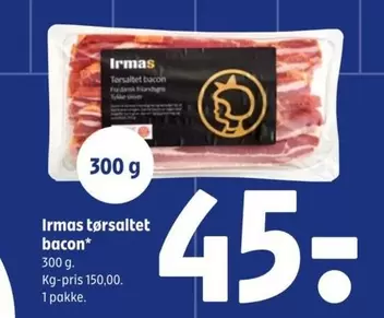 Tørsaltet bacon