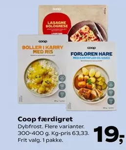 Coop færdigret