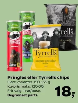 Pringles eller Tyrrells chips