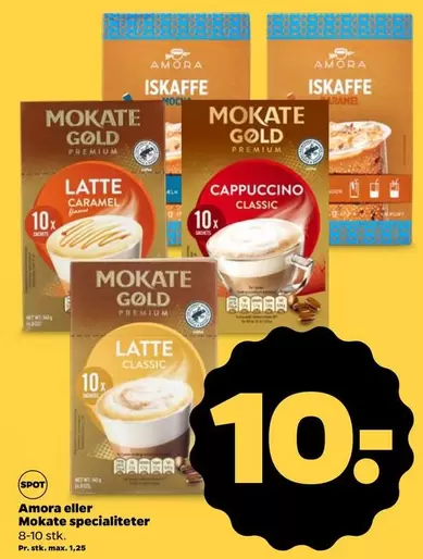 Amora eller Mokate specialiteter