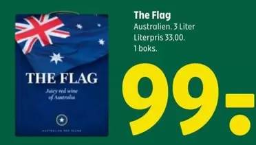 Red - The Flag Juicy red wine