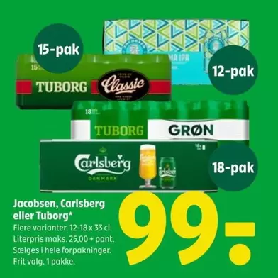 Carlsberg - Jacobsen,  eller Tuborg