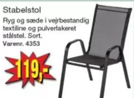 Stabelstol Varenr. 4353