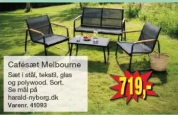 Cafésæt Melbourne Varenr. 41093