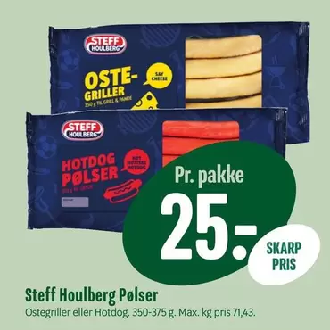 Ostegriller eller Hotdog Pølser