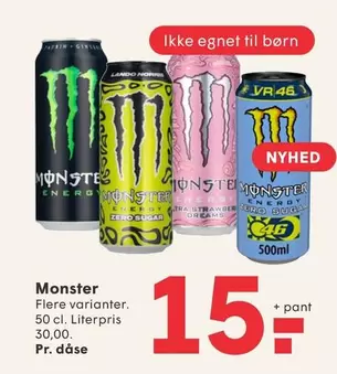 Monster - Flere varianter