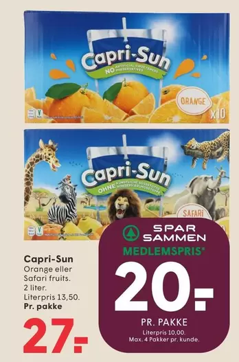 Orange -  eller Safari fruits