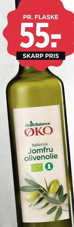 Italiensk Jomfru olivenolie