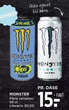 Monster - MONSTER ENERGY ZERO SUGAR VR 46