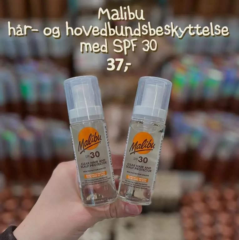Malibu - hår- og hovedbundsbeskyttelse med SPF 30
