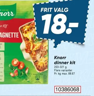 Dinner kit
