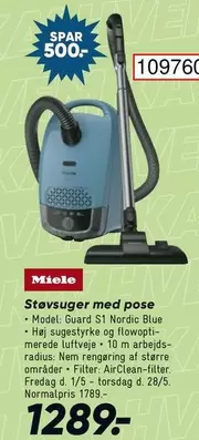 Miele - Støvsuger med pose