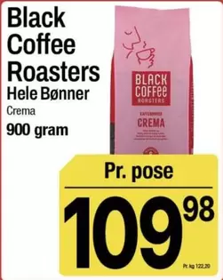Black Coffee Roasters Hele Bønner