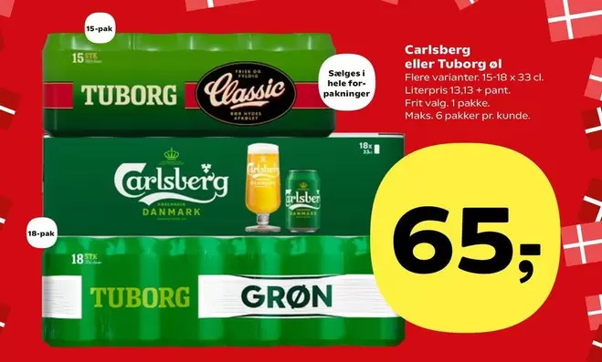 Carlsberg - Classic or Grøn