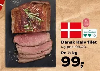 Dansk Kalv filet