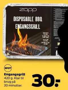DISPOSABLE BBQ ENGANGSGRILL