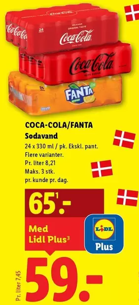Coca Cola - COCA-COLA/FANTA Sodavand