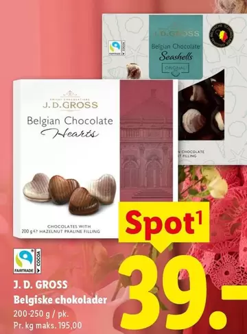 Belgian Chocolate Hearts